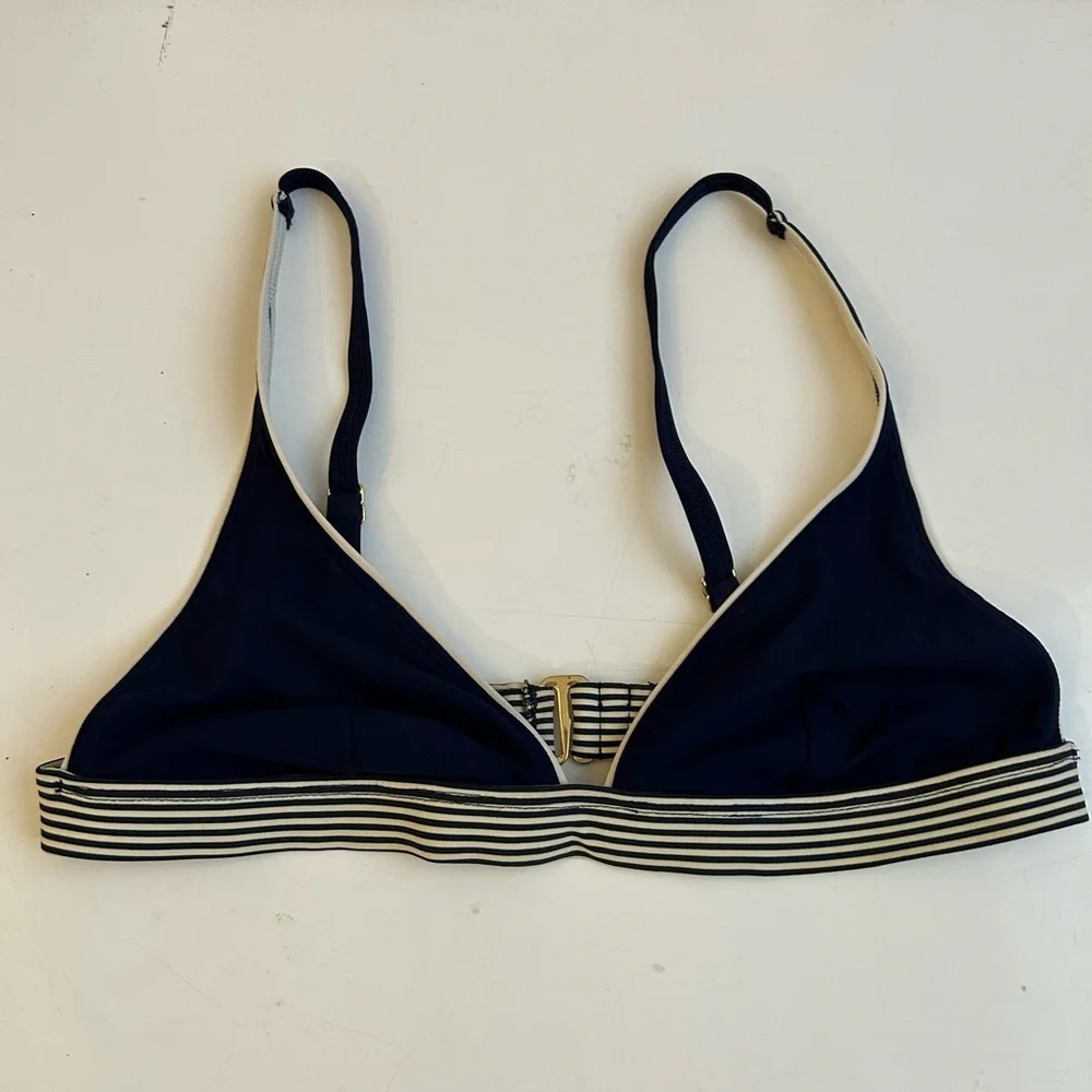 ! Tory Burch navy blue Swim XS